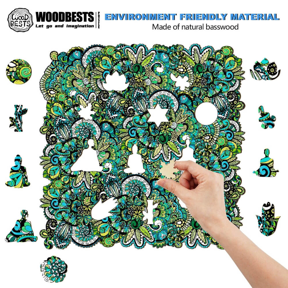 Mandala Tropical Illusion - By Artist Lori Anne McKague