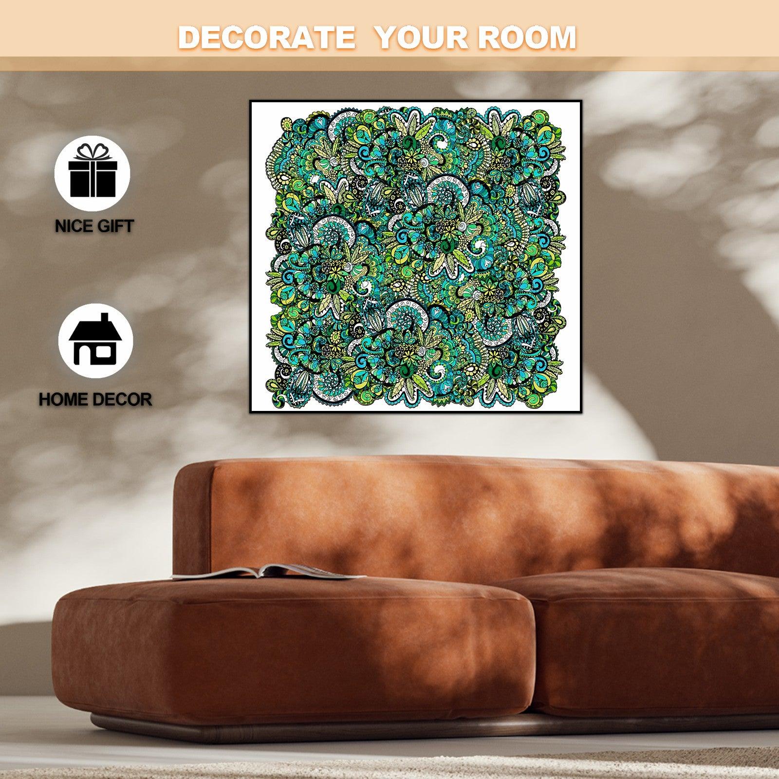 Mandala Tropical Illusion - By Artist Lori Anne McKague