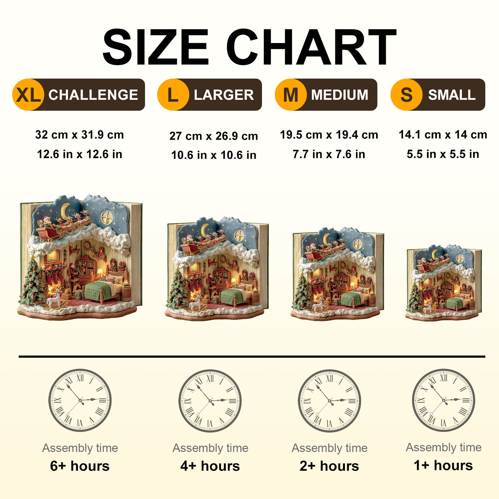 Christmas Eve in the Book Wooden Jigsaw Puzzle